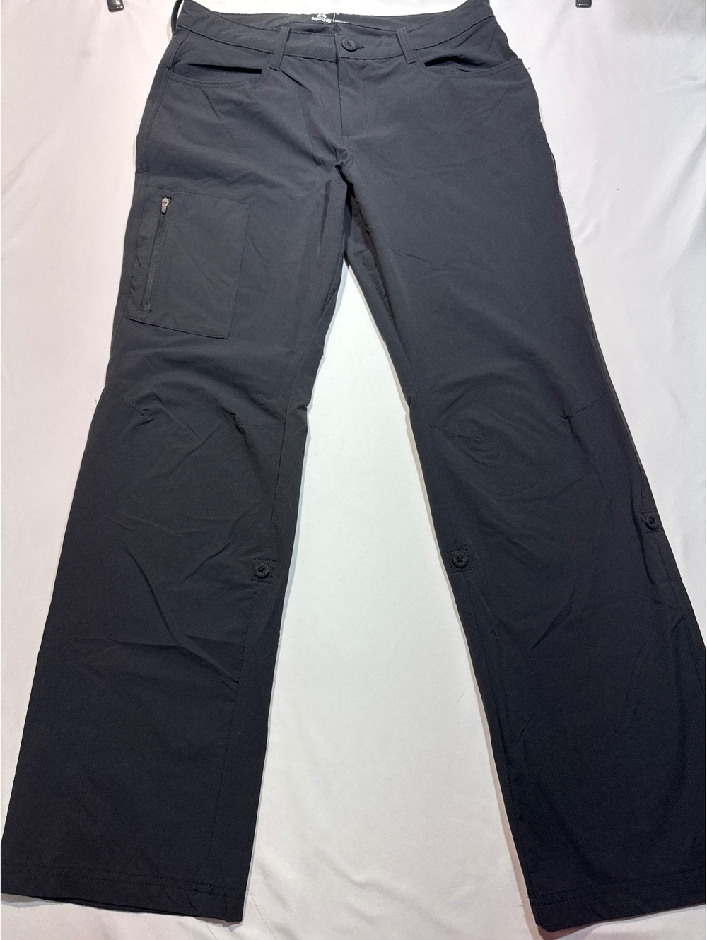 Ascend Women's Black Outdoor Convertible Hiking Pants Size